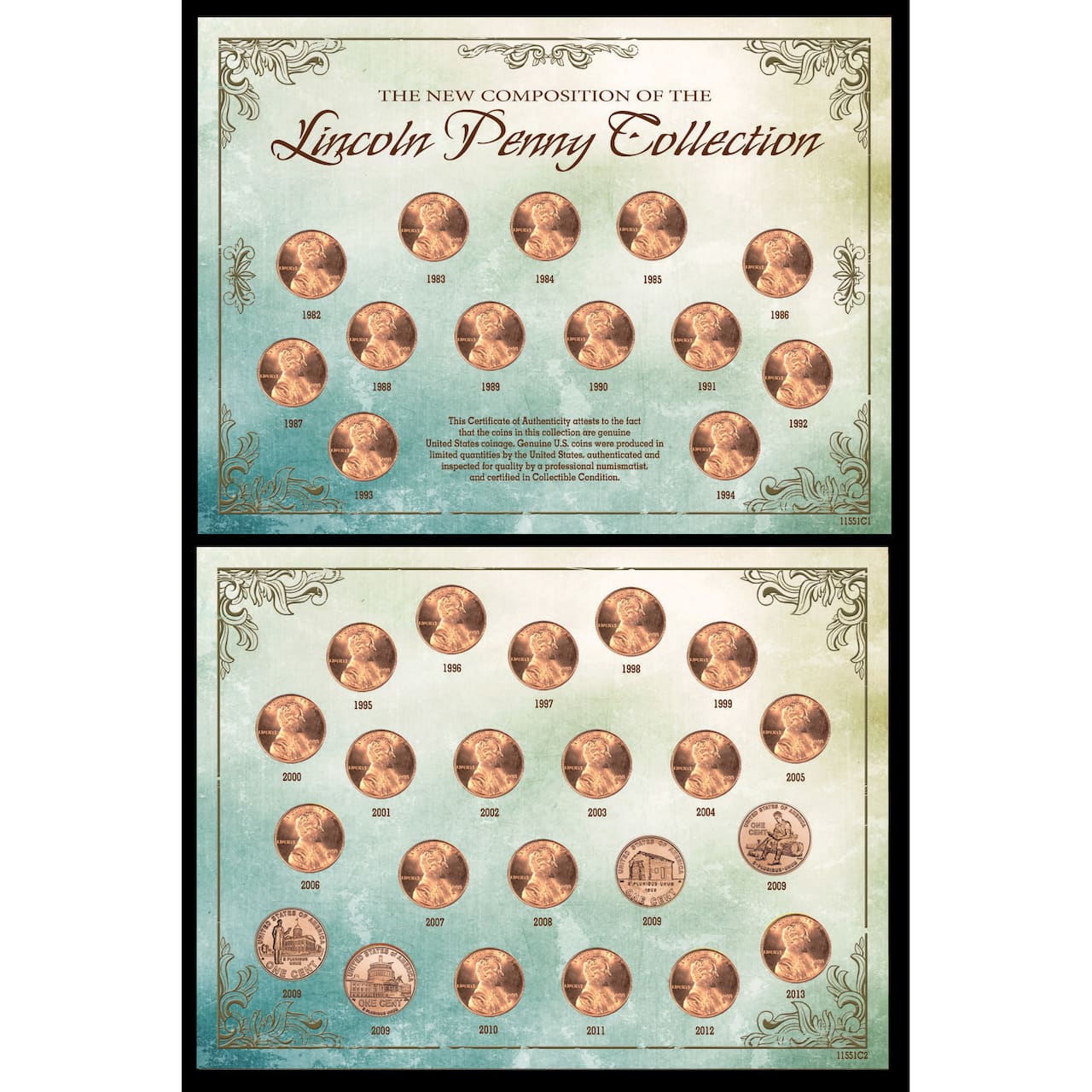 The New Composition of the Lincoln Penny Collection